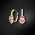 Earrings "Leonora II (Light Pink)" with Preciosa™ crystals